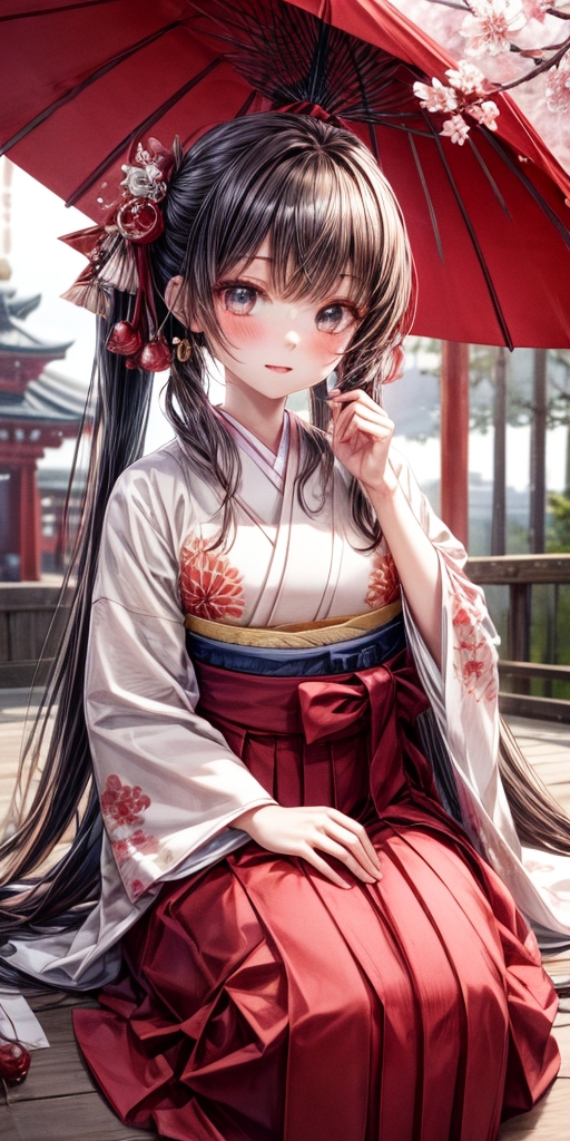 袴少女 hakama girl 和服裤裙 hakama skirt image by unknown_bolero537