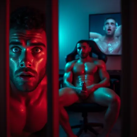 caught masturbaiting