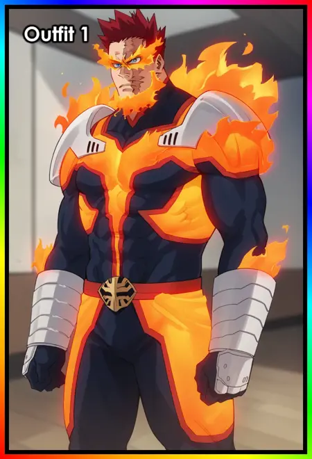 Boku no Hero Academia - Enji Todoroki/Endeavor [Pony] [COMMISSION]
