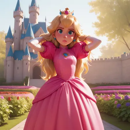 Princess Peach (Super Mario Bros Movie 2023)