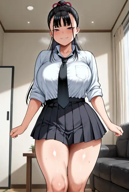 Kyonyuu Osananajimi Kanojo ni Yuuwaku sarete Icha Love Oho Ecchi suru Hanashi [Hitsuji no Udonya (Inamimi)]