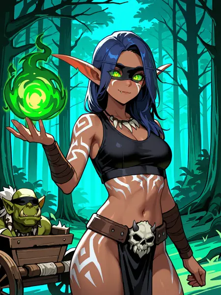 Fantasy Race Fusions of The WeepingWizard