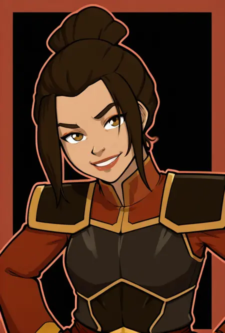 Azula -- Avatar The Last Airbender / ATLA Mrpotatoparty style