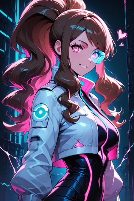 Hilda: Lux Volt (Pokemon Colosseum) (Citron OC) [Illustrious & Pony] v1.0
