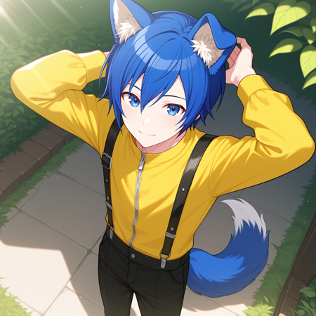 Gentle Dog (KAITO) / Project SEKAI IllustriousXL