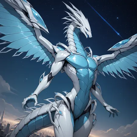 Blue-eyes Abyss Dragon (Yu-Gi-oh!) [ill]