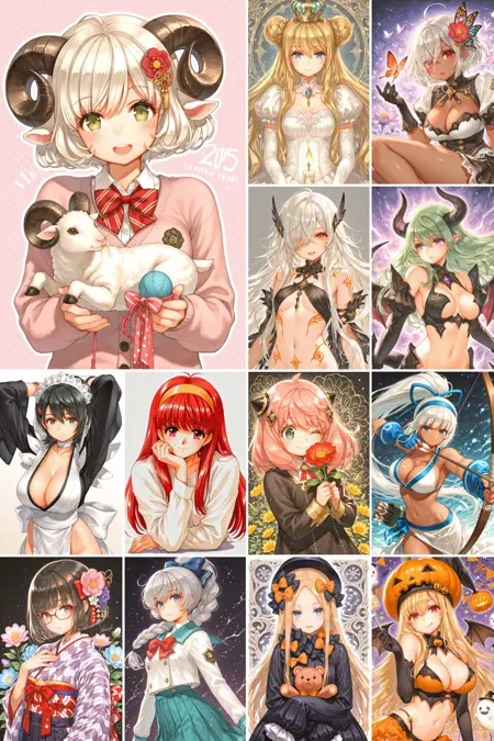 [illustrious XL] Kawaku/かわく  《Aquarian Age》/《水瓶世纪》- Artist Style