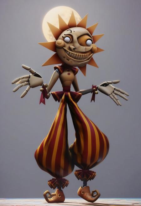 Sun (fnaf/five nights at freddy's security breach) V1
