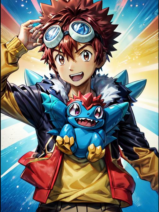 UnOfficial Motomiya Davis/Daisuke(本宮 大輔) - Digimon Adventure 02 (デジモンアドベンチャー ０２) image by MerrowDreamer