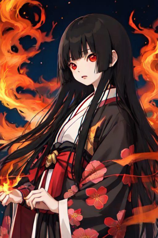 Hell Girl 地獄少女 Enma Ai 阎魔爱 Lora image by Aadaz713