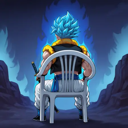 Vergil's Chair Meme Concept