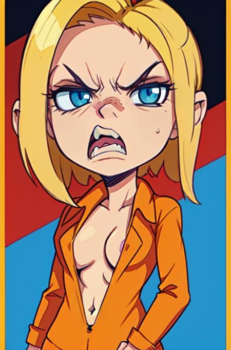 TheConvict, short blonde hair, blue eyes, solo1.2,   angry expression,   standing  cowboy shot, 
Orange Jumpsuit with number 10,  no bra,   covered nipples, abs, 
dungeon, 
(insanely detailed, beautiful detailed face,  masterpiece, beautiful detailed  eyes, best quality)  <lora:TheConvict:0.8>