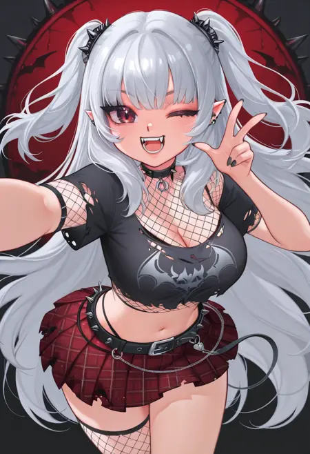 Lucy Pyre (3 Outfits) | Indie Virtual Youtuber | IllustriousXL and NoobAI