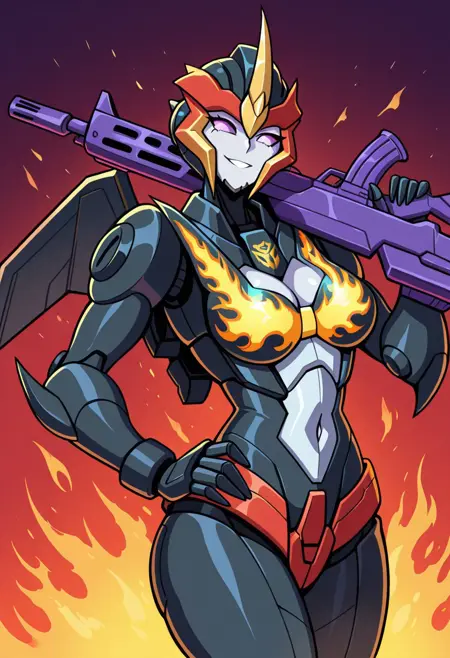 Flamewar (Transformers: Wings Universe) - Illustrious