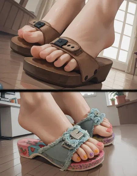 Dr Scholl's Wood Sandals