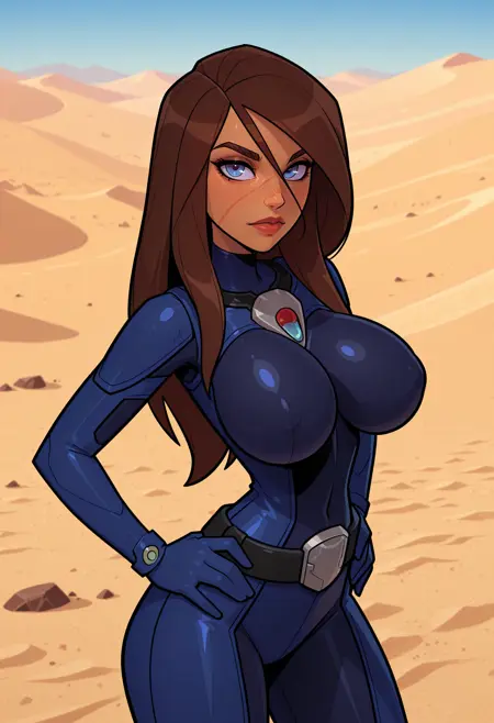 Sabibah, Fremen leader, (Dune, Behind the dune), LoRA, PonyXL | IllustriousXL