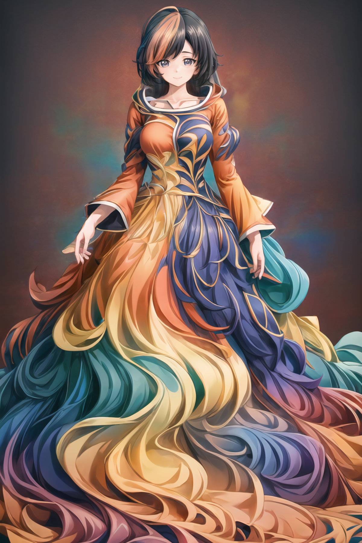 Rainbow Layer Dress image by anonymoose1234