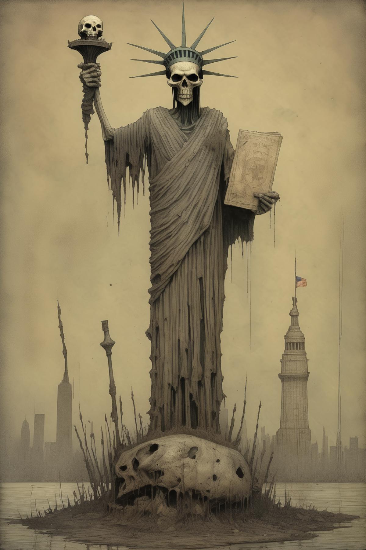 Santiago Caruso Style image by Kappa_Neuro