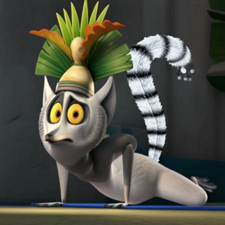 King Julien (The Penguins of Madagascar) PonyXL E10