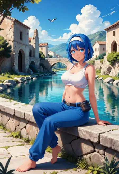 White Walls by Water (Buildings) [ZIT]