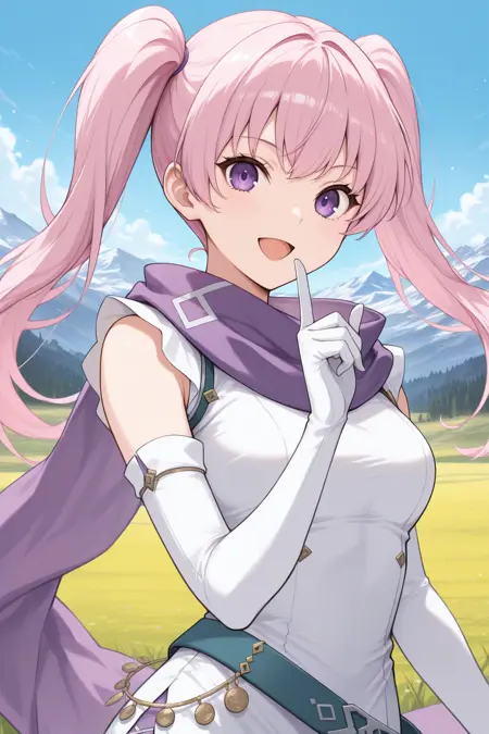 Serra/セーラ (Fire Emblem: The Blazing Blade) SDXL LoRA | 3 Outfits [Illustrious]