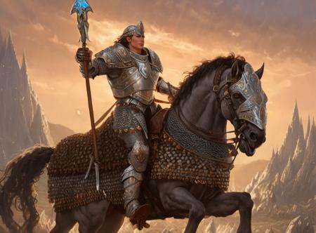 Fantasy Card Art XL - Knights V1