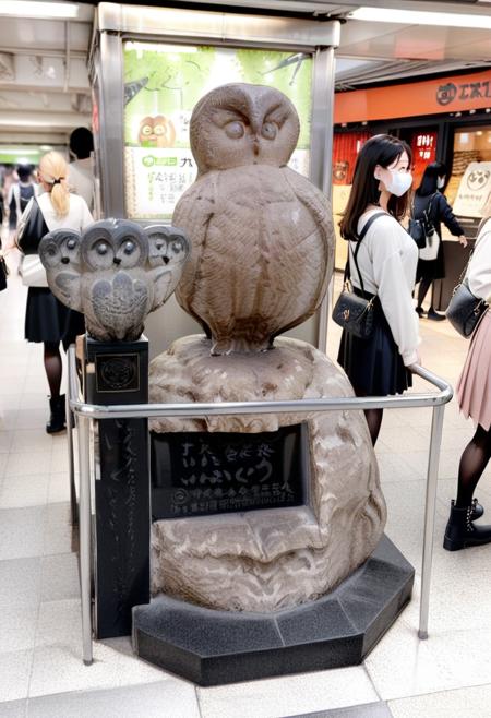 いけふくろう “Ikefukuro” SDXL SDXL_V1