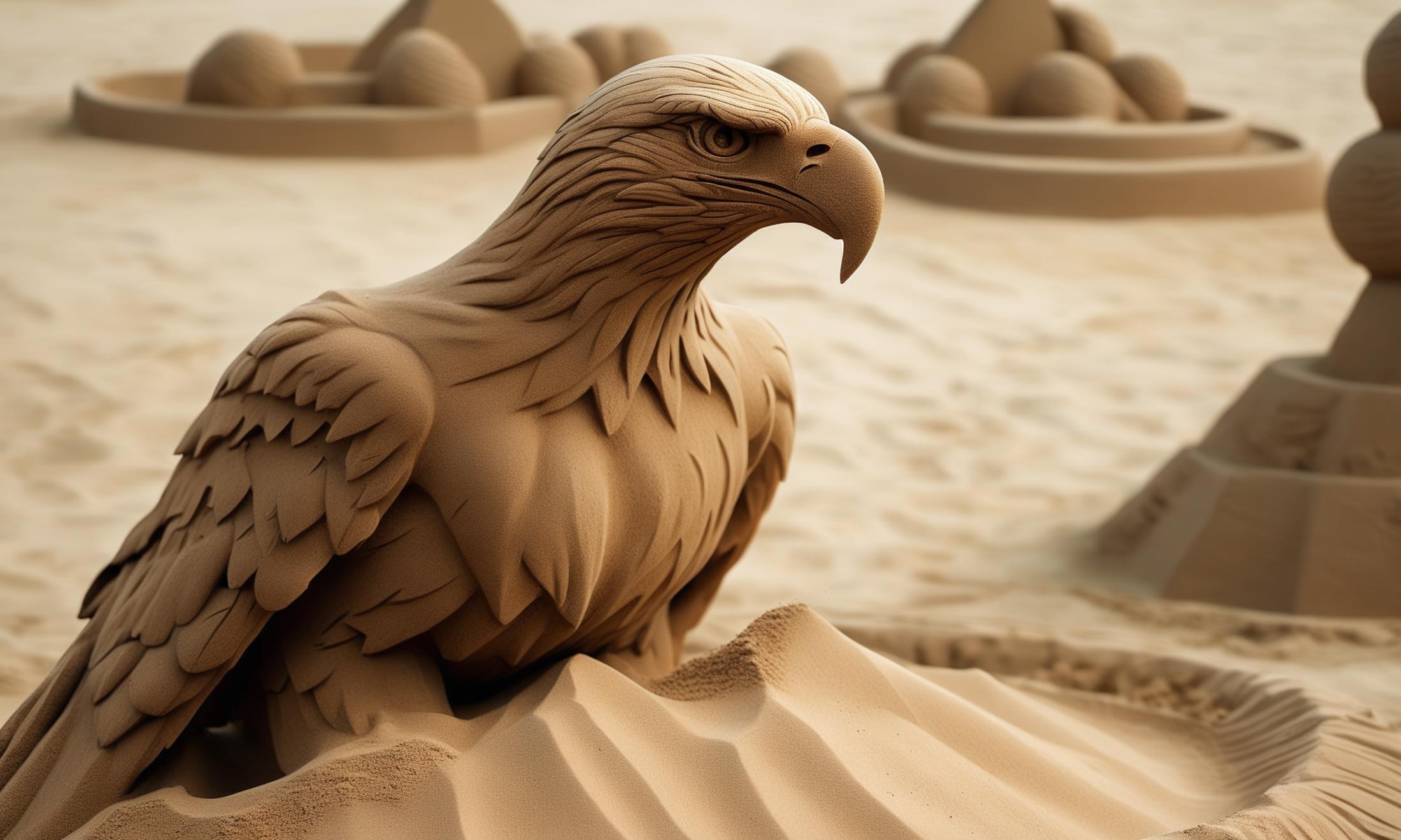 XL Realistic sand sculpture art style image by comingdemon