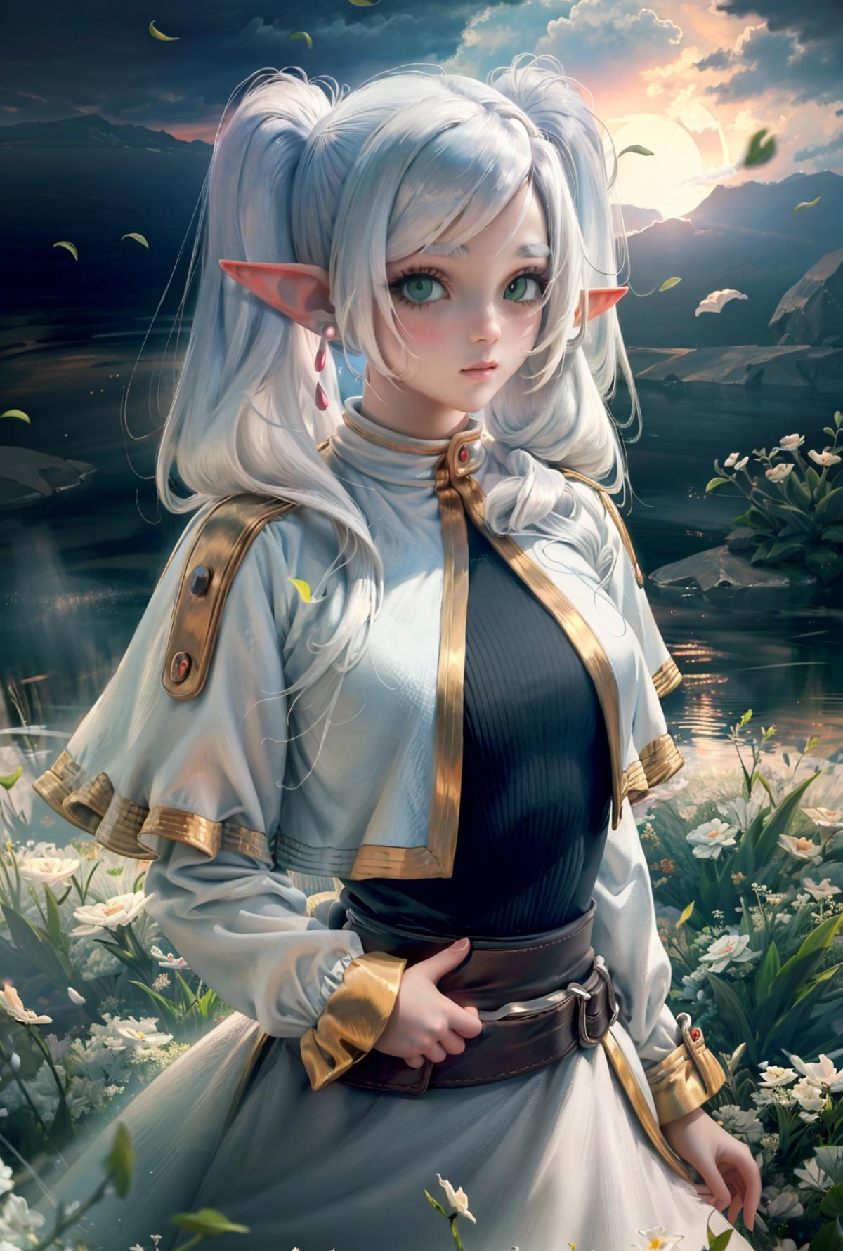 AI model image by fansay