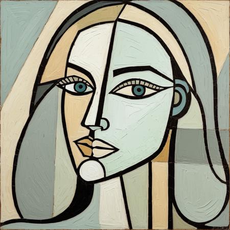 Picasso cubism art of a woman,subtle colors, minimalist, faint, mxrbbie,   <lora:marobbie_2016_juggerX_xl_2_st_wocap-mxrbbie-000074:1>