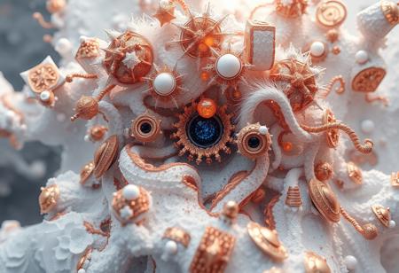 generate a realistic image with endless complexity
