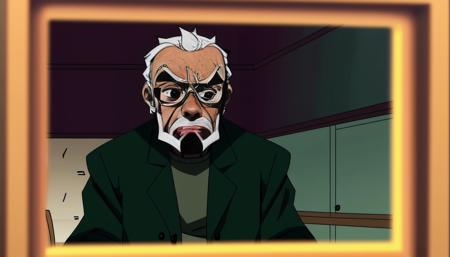<lora:Boondocks Art Style_v1.0768:1> Boondocks Art Style, old man