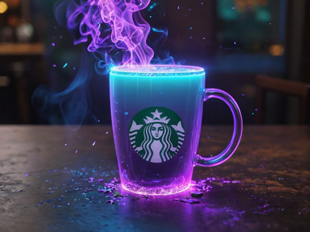 glowneon glowing sparks lightning