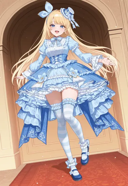 Bluet/ヒナソウ/美耳草 (Flower Knight Girls/フラワーナイトガール/美少女花骑士) 2 in 1 - IllustriousXL