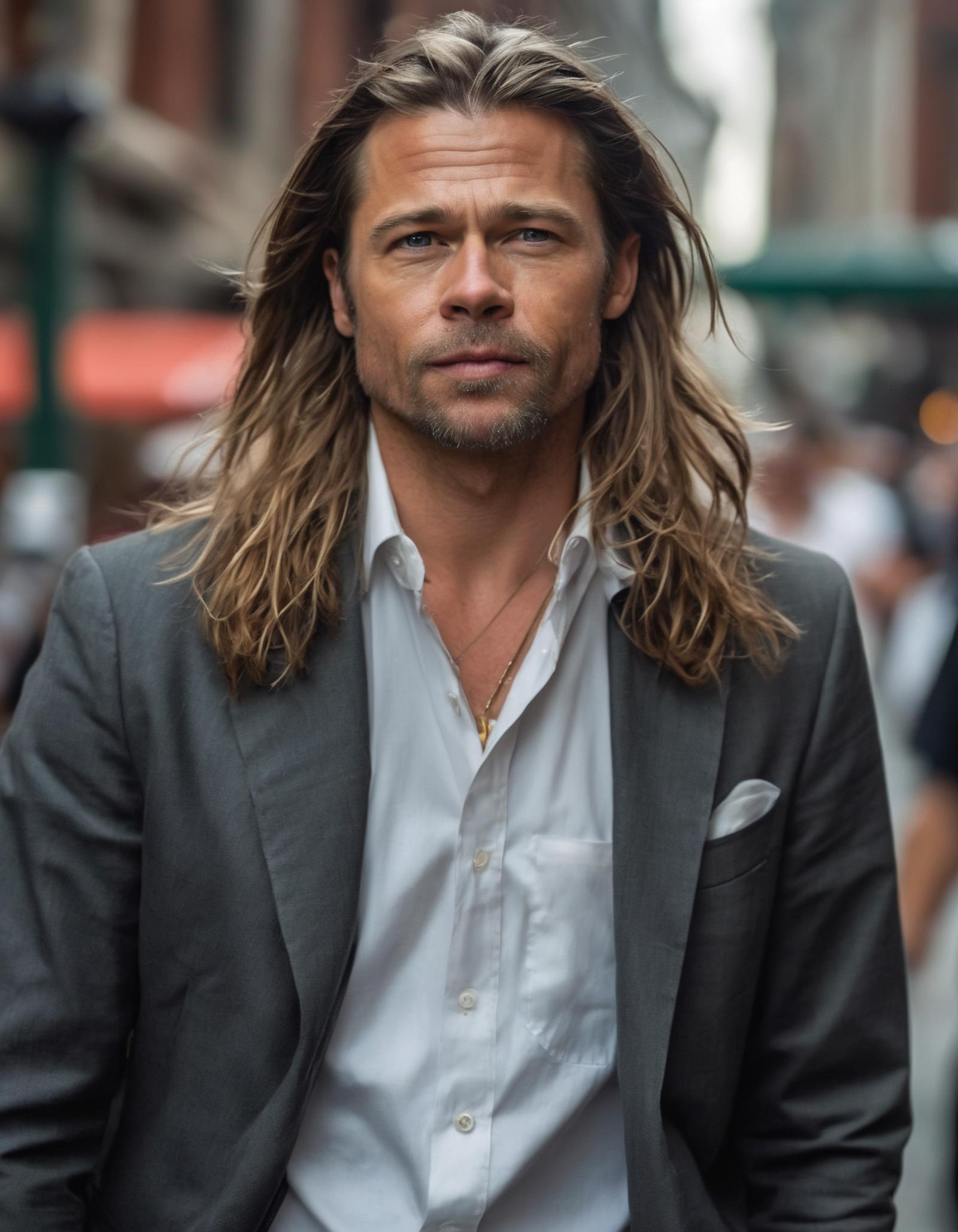 Brad Pitt SDXL image by razzz