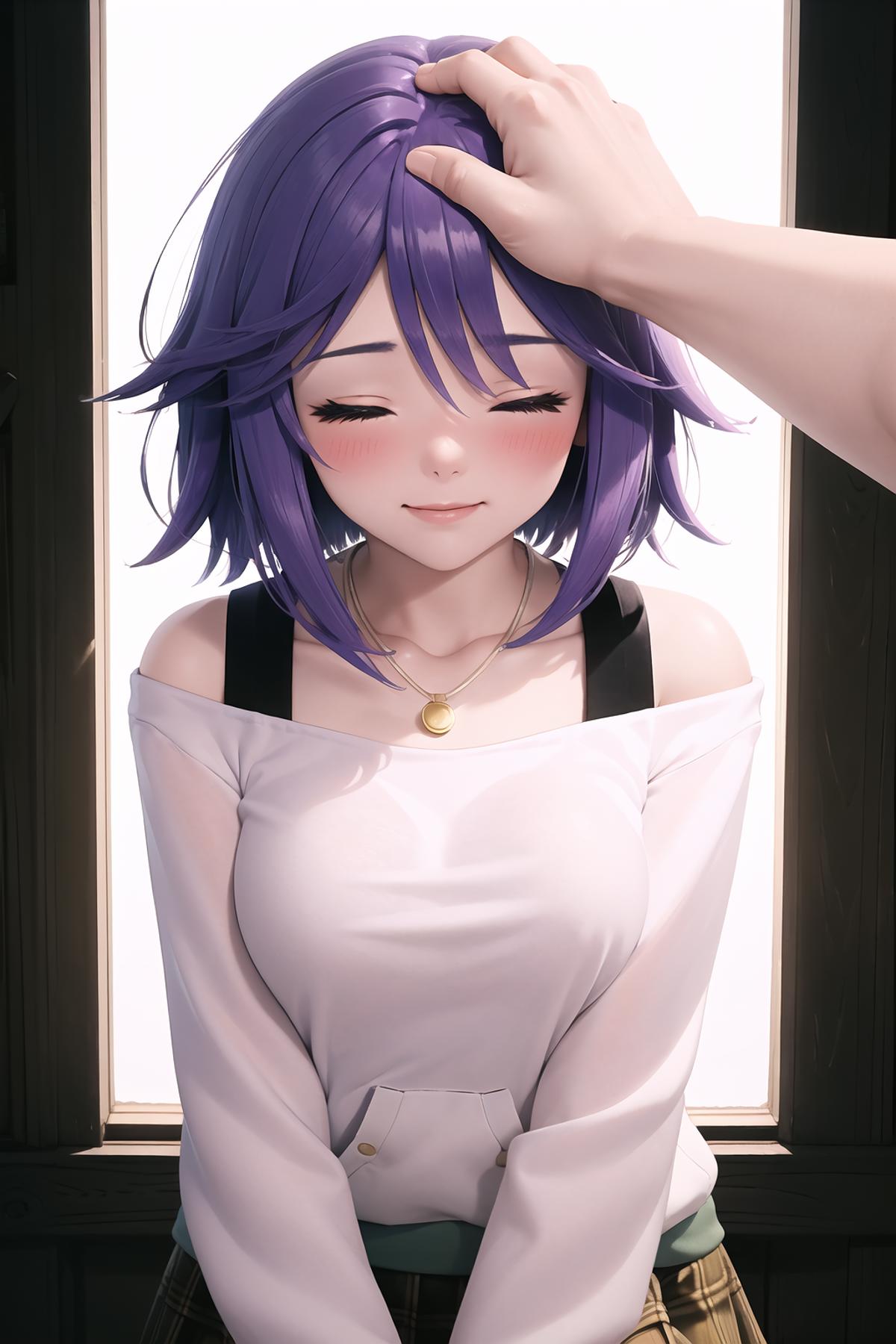 Headpat POV | Concept LoRA image by FallenIncursio