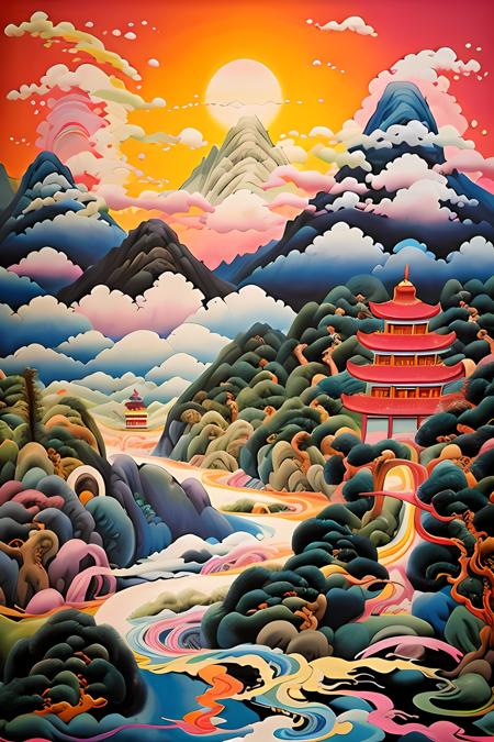Chinese landscape painting,