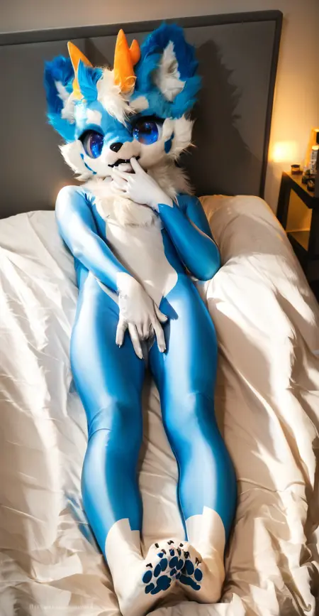 【Pony】Zentai兽装 Pony Lora丨Zentai Fur suit Pony Lora