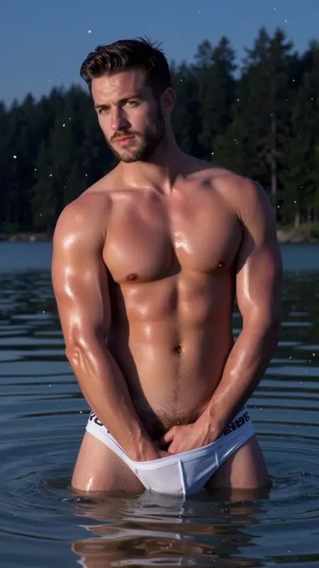 Hand in underwear