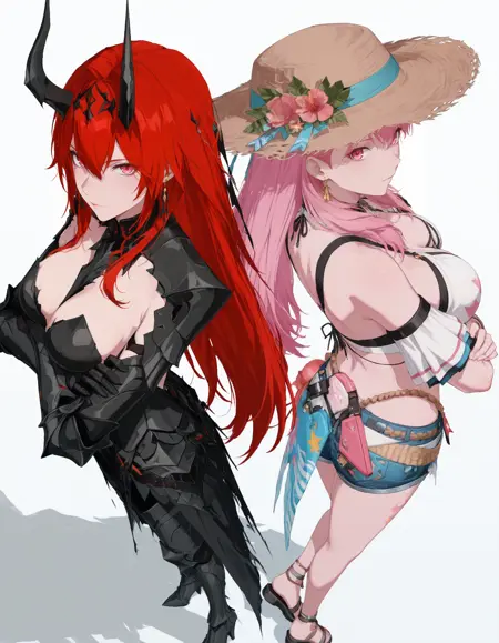 Vera & Ayla : [Punishing: Gray Raven] - 焰骸孤冕 & 虹浪染彩