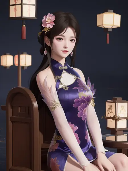 永劫无间_殷紫萍_兰庭月_Naraka: Bladepoint_Ying Ziping