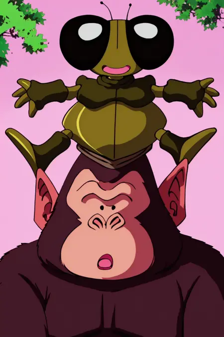 Gregory and Bubbles/グレゴリーとバブルス - Dragon Ball | Characters