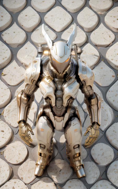 cinematic film still ((bright neon colors)), (top-quality, 8K, masterpiece:1.3) A photo of a sleek, humanoid robot, playing a musical instrument, wearing a stylish jacket, on a modern stage taken with a prime lens highly detailed, detailed skin, dramatic spotlighting <lora:IvoryGoldAIv2:1> ivory gold <lora:Niji:1> mecha . shallow depth of field, vignette, highly detailed, high budget, bokeh, cinemascope, moody, epic, gorgeous, film grain, grainy