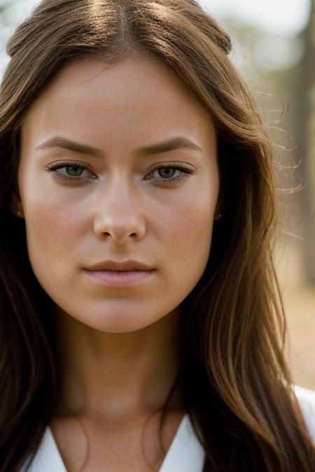Realistic portrait of a beautiful 0l1v14w-v1 woman, 1girl, solo, long hair, looking at viewer, blonde hair, simple background, parted lips, lips, portrait, close-up, realistic, soft lighting, professional Photography, Photorealistic, detailed, RAW, analog, sharp focus, 8k, HD, DSLR, high quality, Fujifilm XT3, film grain, award winning, masterpiece<lora:0l1v14w-v1:1.0>