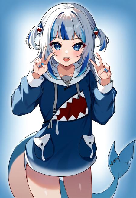 Gawr Gura - (HoloLive) XL / Pony Pony