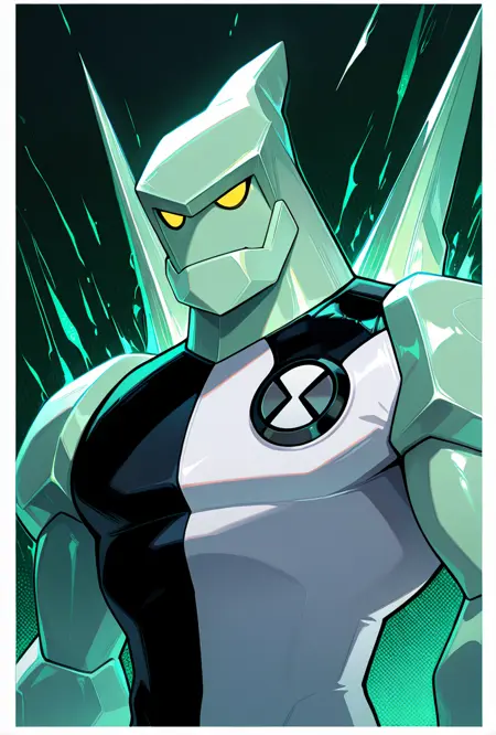 Diamondhead -- Ben 10 (chaquetrix support) Illust + 1.5