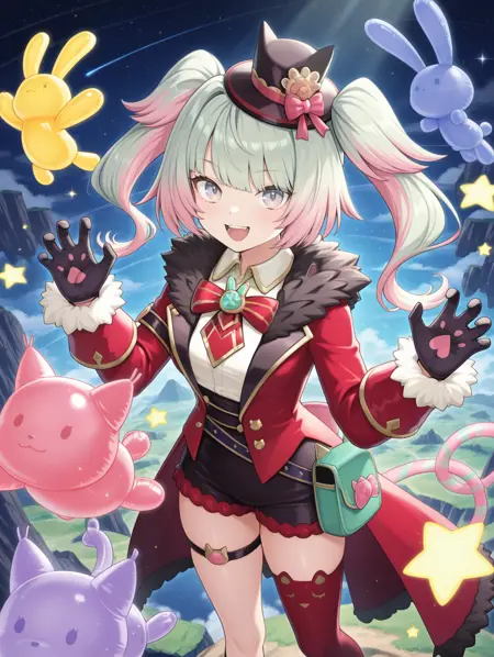 Yu-Gi-Oh! (Rush Duel) - Balloon Bahtia (バルーン・バティーア) illusXL