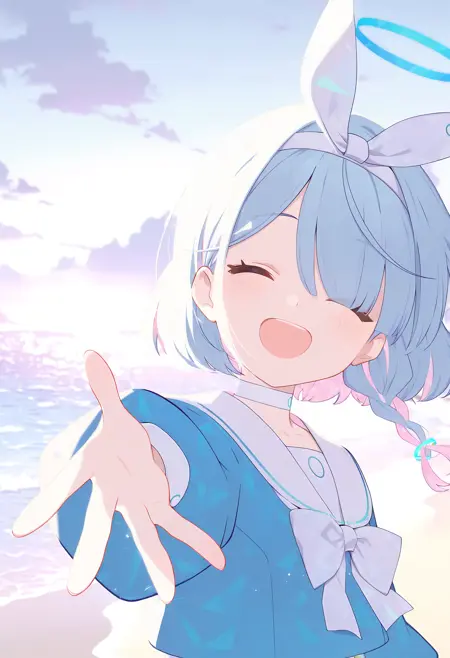 Blue archive SUPER light and shadow style 碧蓝档案超级光影画风- Illustriou/NoobAI