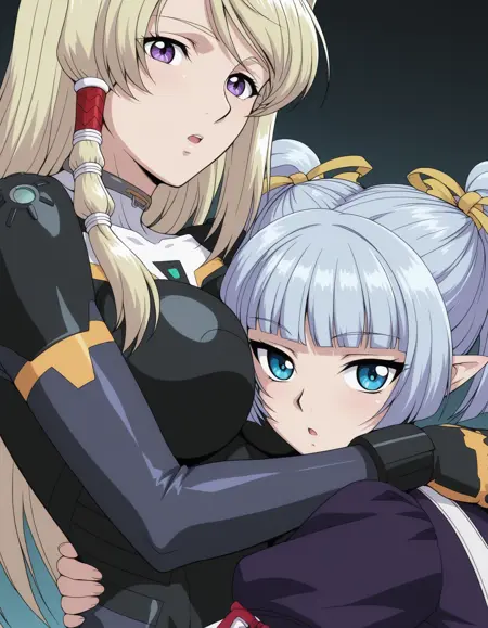 Iris & Mei Li: [Armored Warrior Iris (OVA)] 装甲騎女イリス