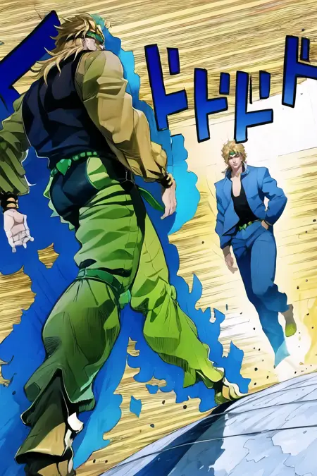 Approaching Me Meme (Jojo's Bizarre Adventure) | Concept LoRA